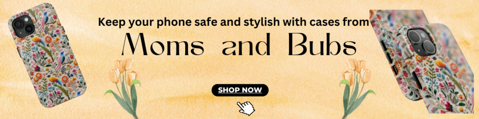 A welcome banner for Moms and Bubs