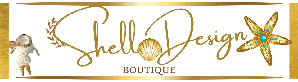 A welcome banner for Shell Design Boutique