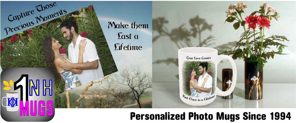 A welcome banner for 1NHMugs | Photo Mugs