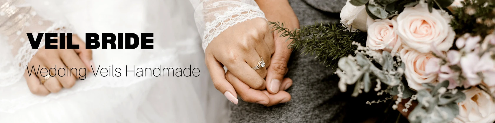 A welcome banner for Veil Bride