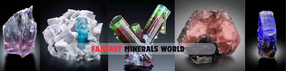 A welcome banner for Fantasy_Mineral_World