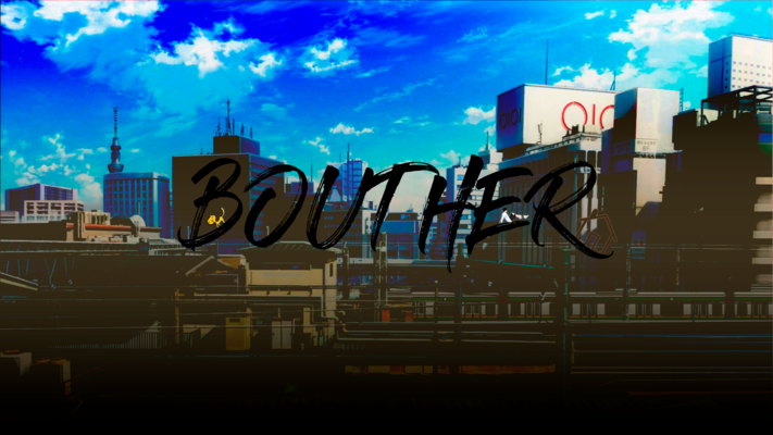 A welcome banner for BOUTHERSHOP
