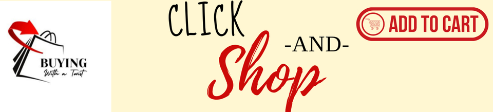 A welcome banner for Buying with a Twist LLC