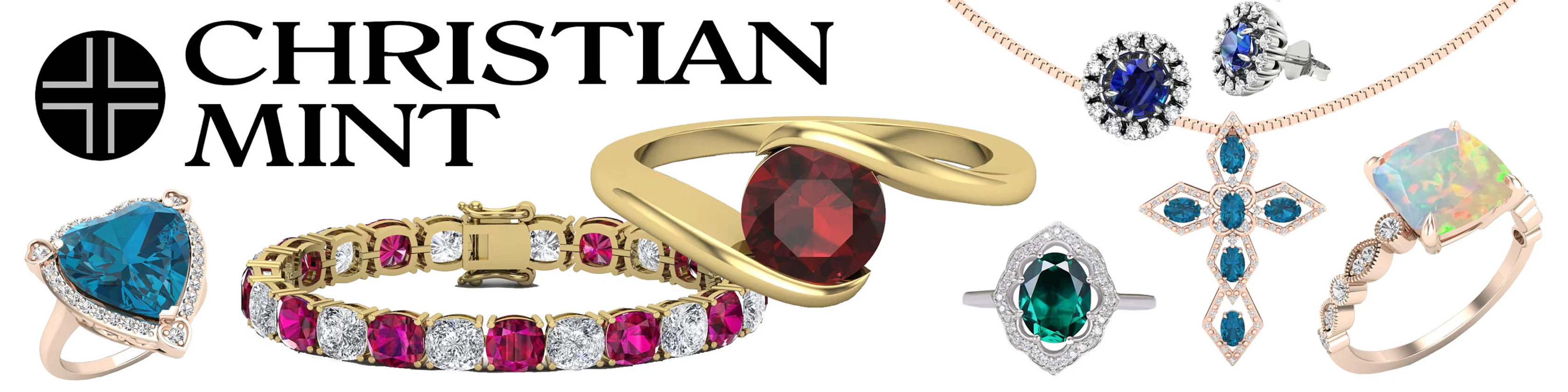 A welcome banner for ChristianMint