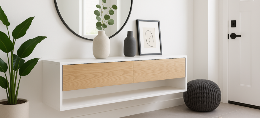 A welcome banner for Oak & Zen