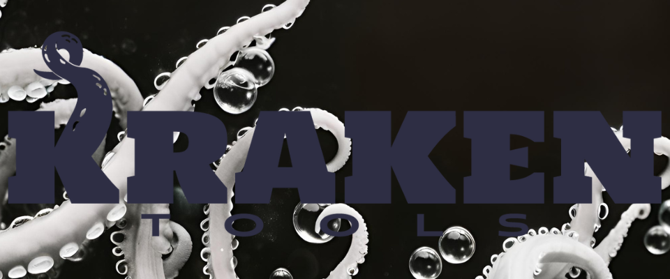 A welcome banner for KrakenTools