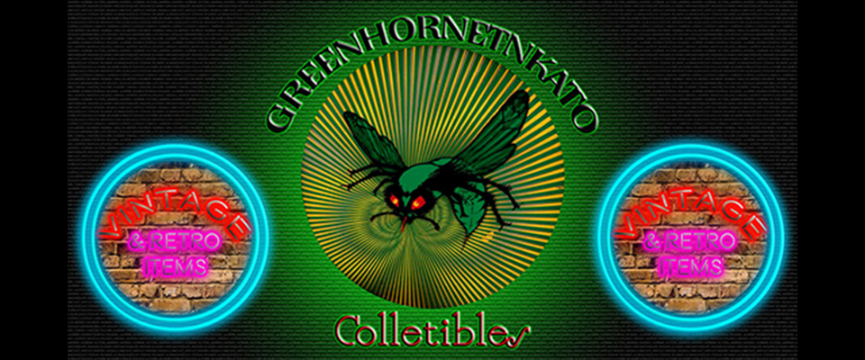 A welcome banner for GreenHornetNKato Collectibles