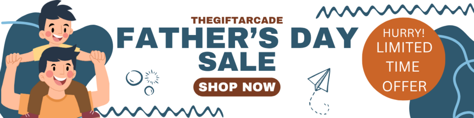 A welcome banner for Sarah's store