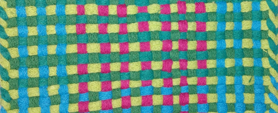 A welcome banner for Fiberfrau