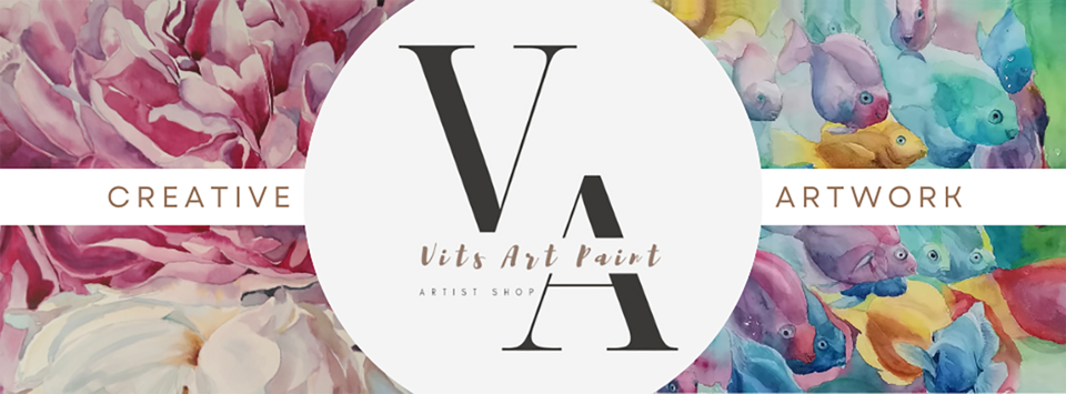 A welcome banner for VitsArtPaint