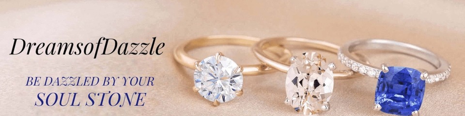 A welcome banner for Natural Gemstone Custom Jewelry and Wedding Rings