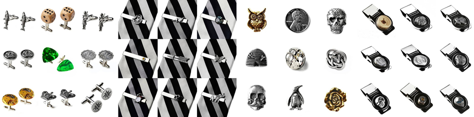 A welcome banner for Mancornas: Cufflinks, Tie Clips, Lapel Pins & More!