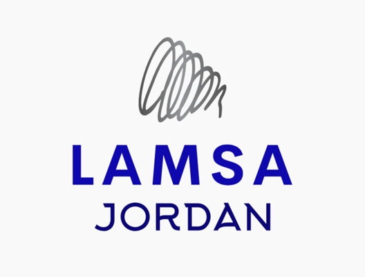 A welcome banner for Lamsa Jordan