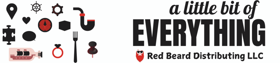A welcome banner for Red's store