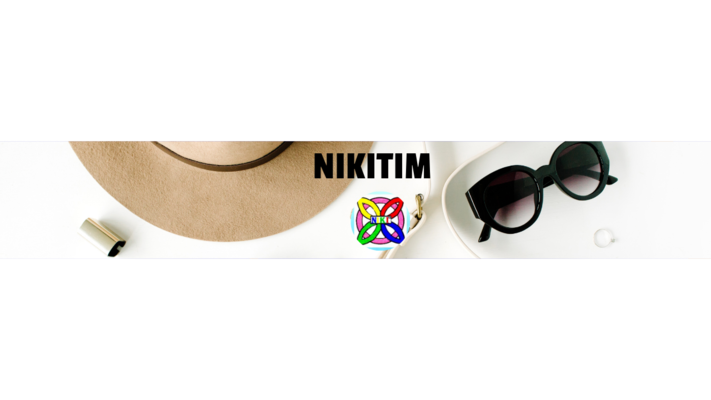 A welcome banner for NIKITIM booth