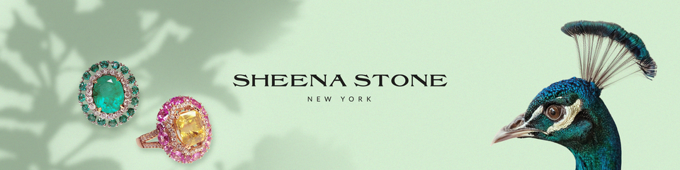 A welcome banner for Sheena's store