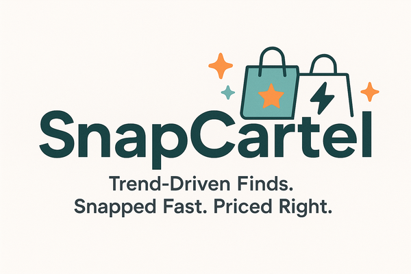 A welcome banner for SnapCartel