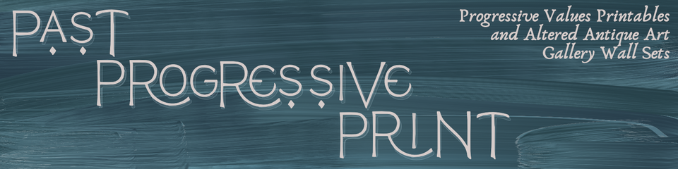 A welcome banner for PastProgressivePrint