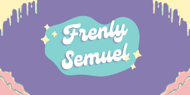 A welcome banner for frenly's store