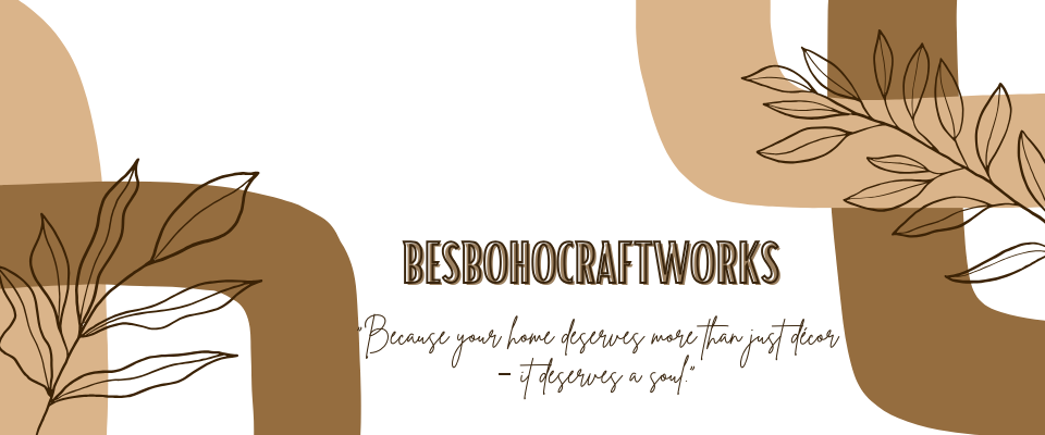 A welcome banner for BesBohoCraftworks