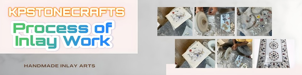 A welcome banner for kpstonecrafts's booth