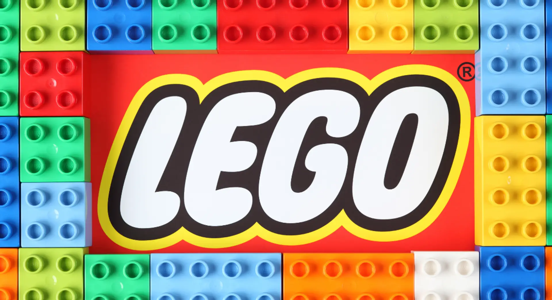 A welcome banner for LEGO All Day