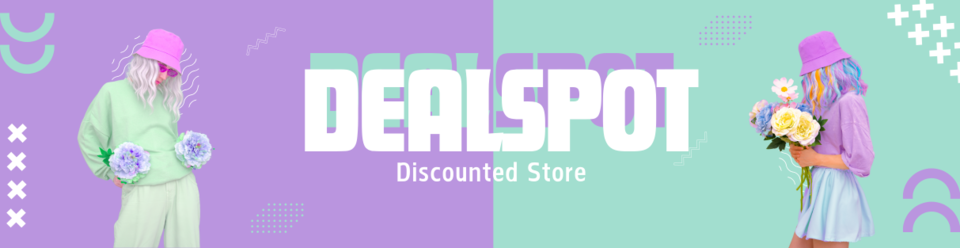A welcome banner for Deal Spot 