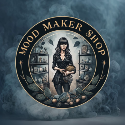 A welcome banner for Mood_Maker_ booth