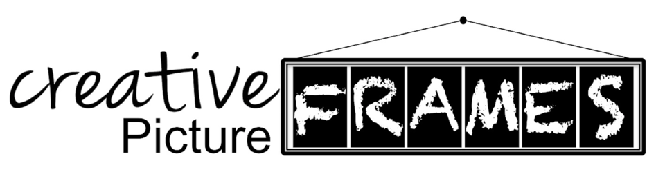 A welcome banner for Creative Picture Frames