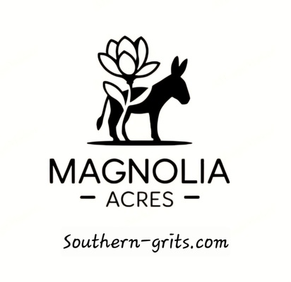 A welcome banner for Southern-grits by Magnolia Acres LLC 