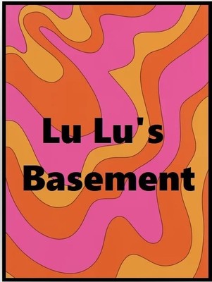 A welcome banner for Lulu's Basement