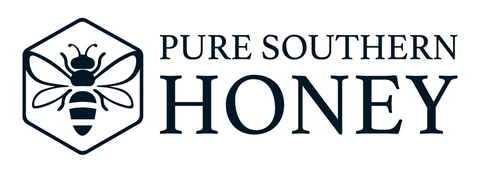 A welcome banner for Pure Southern Honey