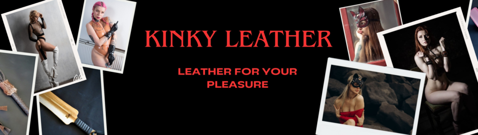 A welcome banner for KInky leather