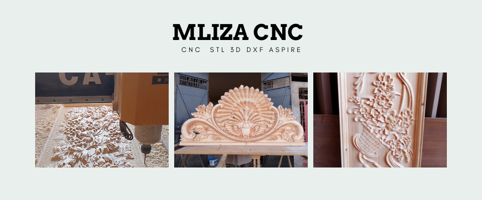 A welcome banner for mleza CNC 