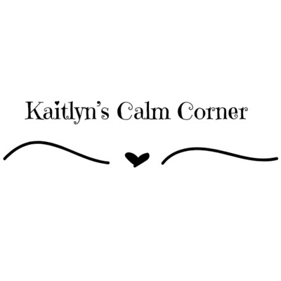 A welcome banner for KatesCalmCorner 
