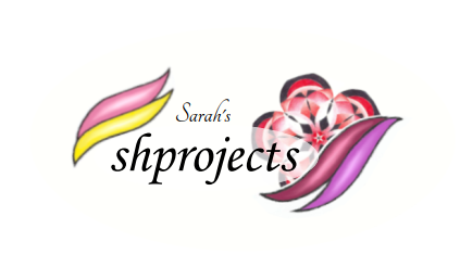 A welcome banner for Sarah's store