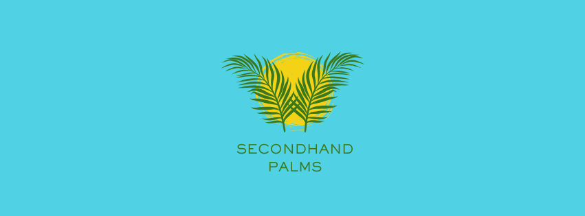 A welcome banner for Secondhand's store