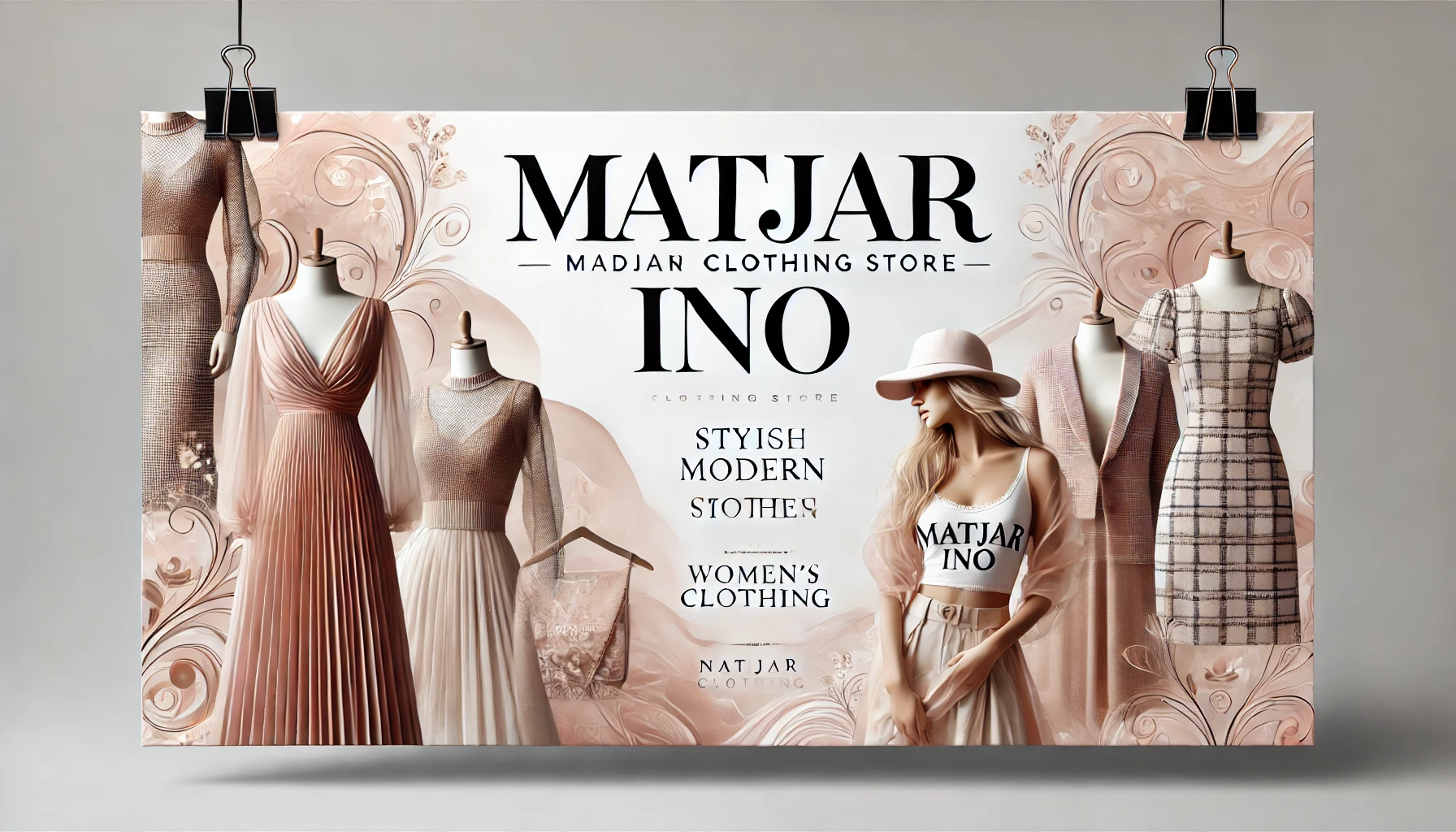 A welcome banner for matjarino