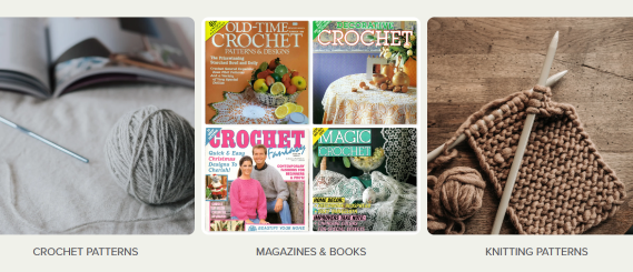 A welcome banner for Crochet Is My Yoga
