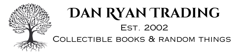 A welcome banner for DanRyanTrading's Booth