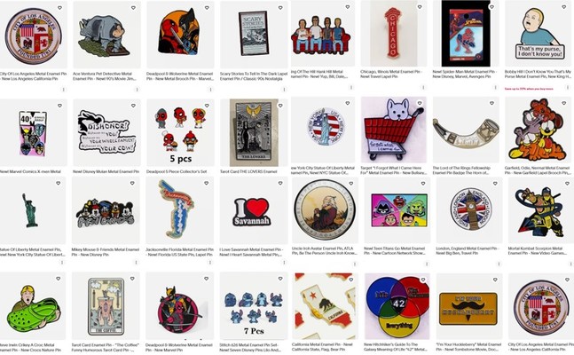 A welcome banner for Get Your Pin On! Booth by AKlumberman24