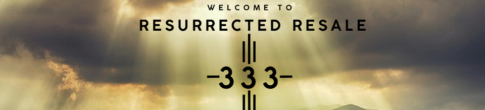 A welcome banner for ResurrectedResale333
