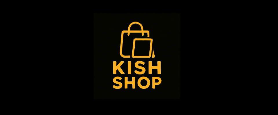 A welcome banner for Alex's store