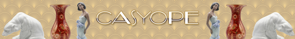 A welcome banner for Casyope Vintage Finds