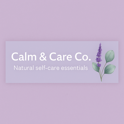 A welcome banner for Calm & Care Co