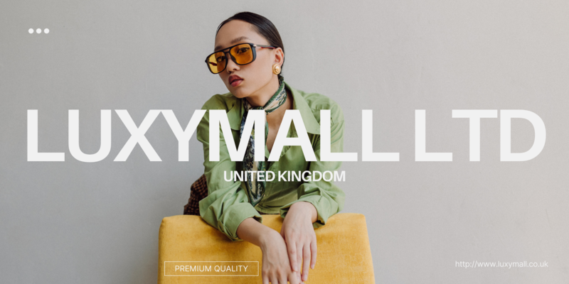 A welcome banner for LUXYMALL 