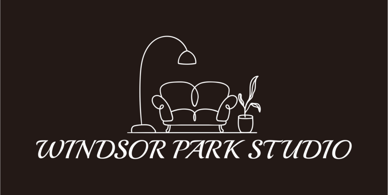 A welcome banner for Windsor Park Studio