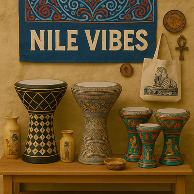 A welcome banner for Nile Vibes