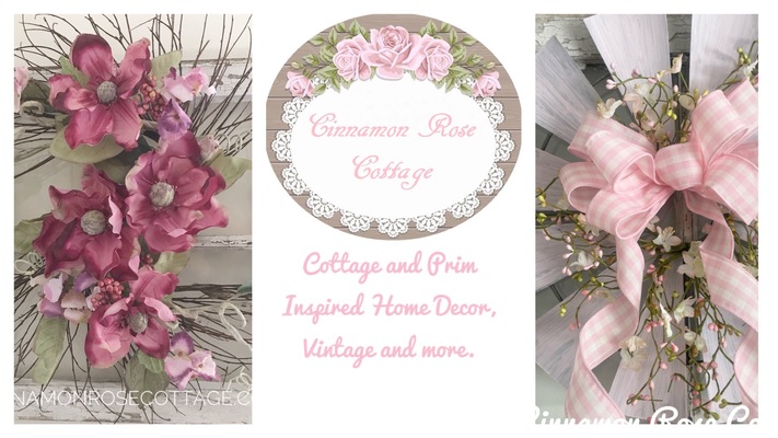 A welcome banner for Cinnamon Rose Cottage