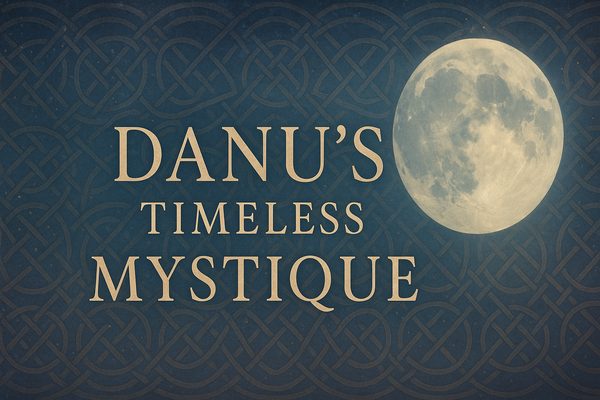 A welcome banner for Danu's Collection Shop